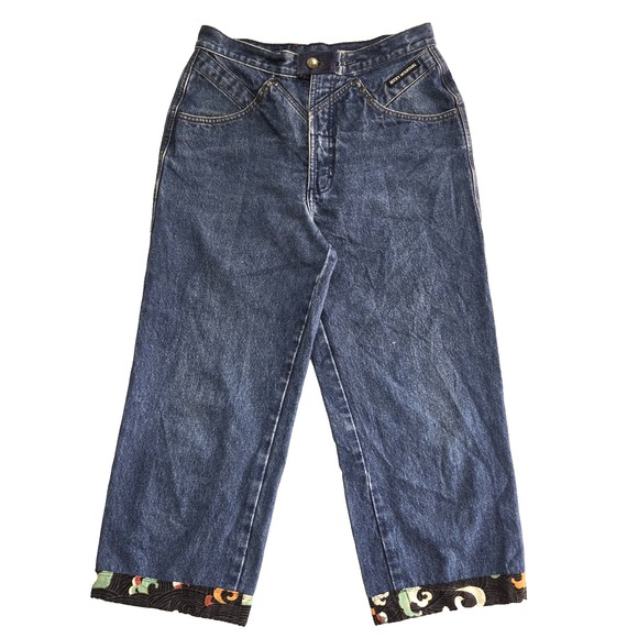 Rocky Mountain Womens Jeans Vintage Western Cowgirl High Waist Altered W26 L21 - Picture 1 of 15